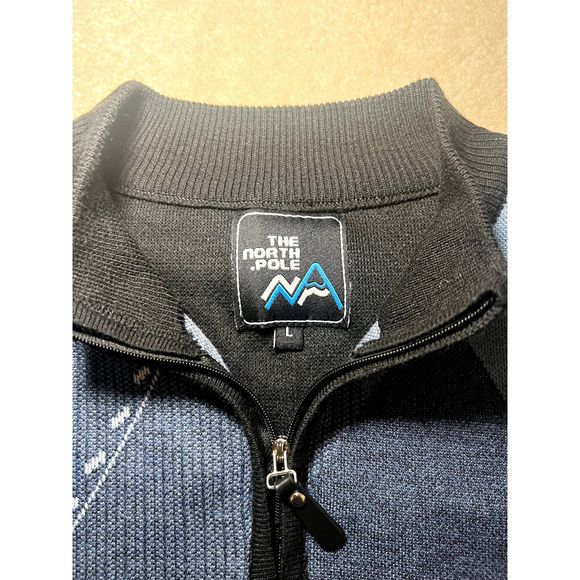 The North Pole Blue & Black Pullover | Large - Picture 3 of 5